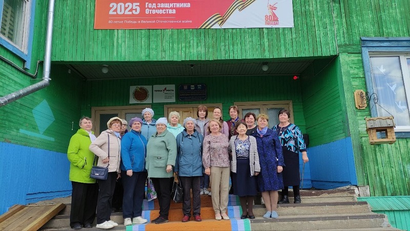В Залогской школе — гости из клуба «Вдохновение».